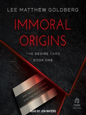 Immoral Origins - Audiobook